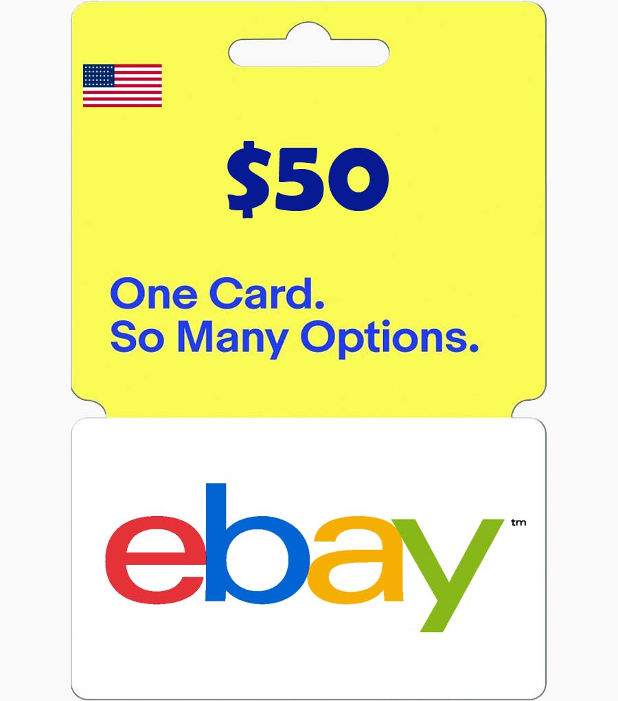  50 EBay Gift Card USA GiftChill co uk