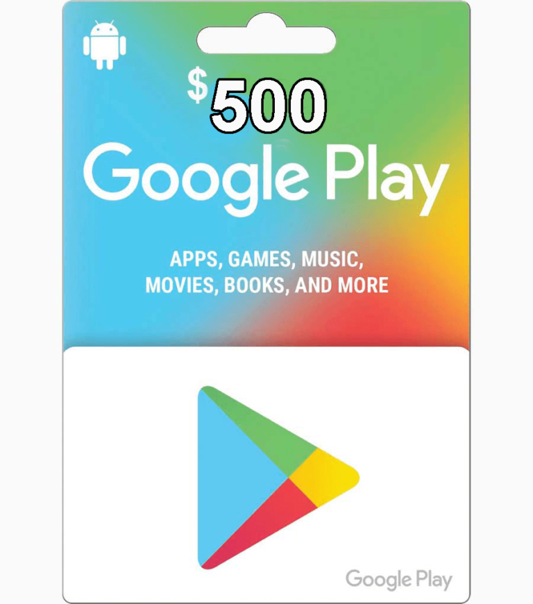 Is There 500 Google Play Card