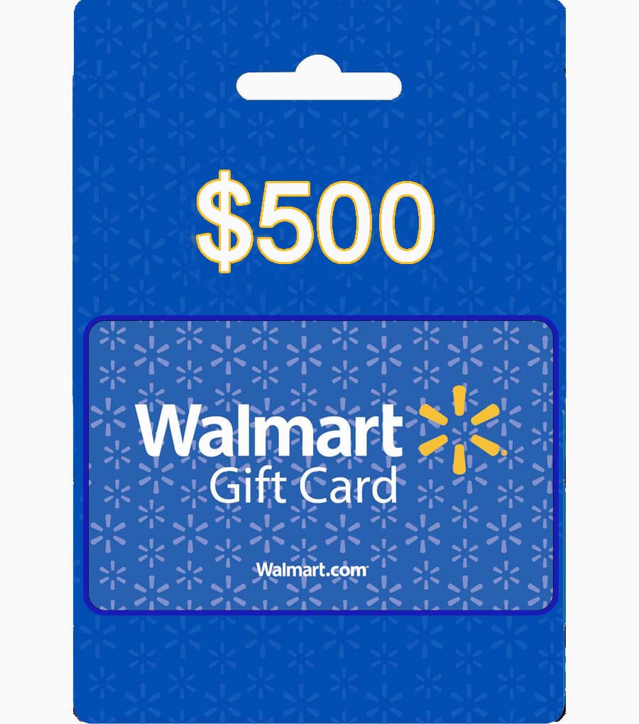 500 Walmart Gift Card Rewards Store Walmart Vouchers GiftChill
